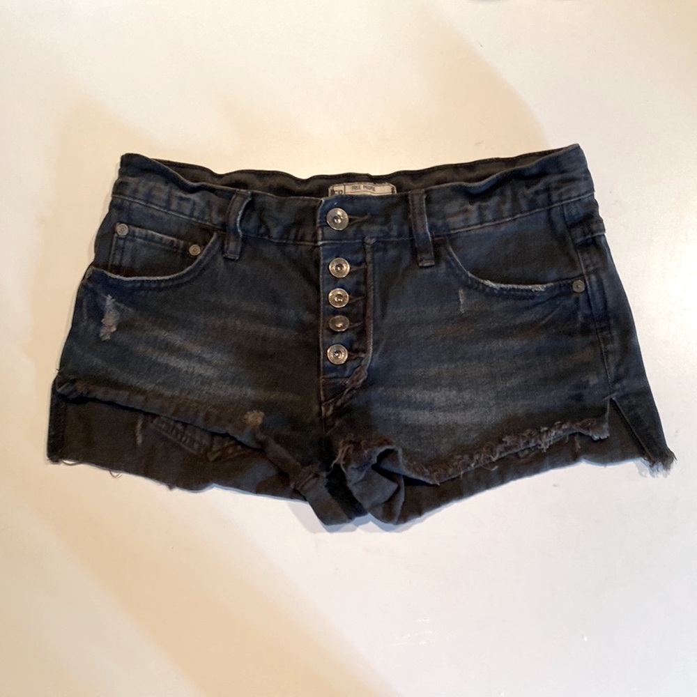 Free people button up shorts.  Size 24.